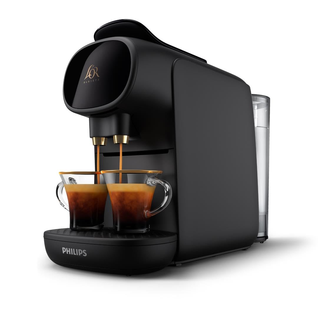 Torano - L'OR Barista Machine à Café à Capsules - Système Double Dose, 19 Bars, Piano Noir LM9012/66