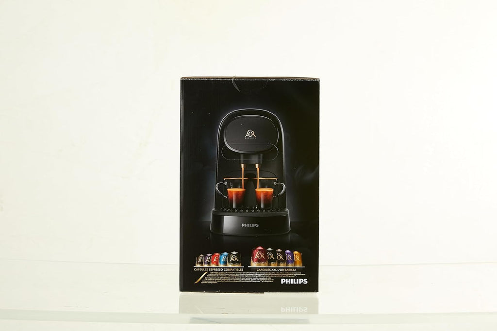 Torano - L'Or Barista Original, Machine à café à Capsules, Double Capsule, Double Plaisir, Noir, LM8012/60
