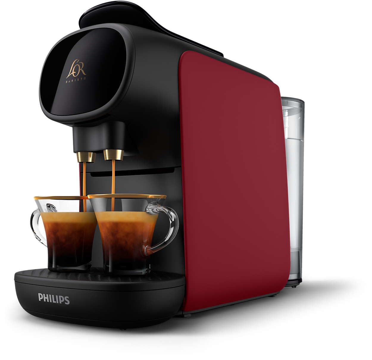 Torano - Cafetiere a dosette LM9012/50 - L'Or Sublime - Rouge