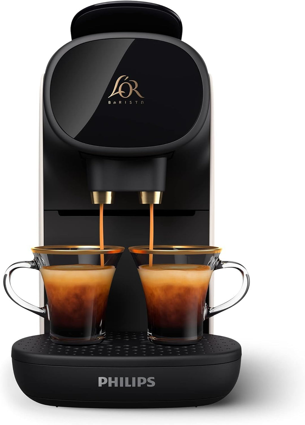 Torano - L'Or Barista Sublime, Machine à Café à Capsules, Blanc, LM9012/00