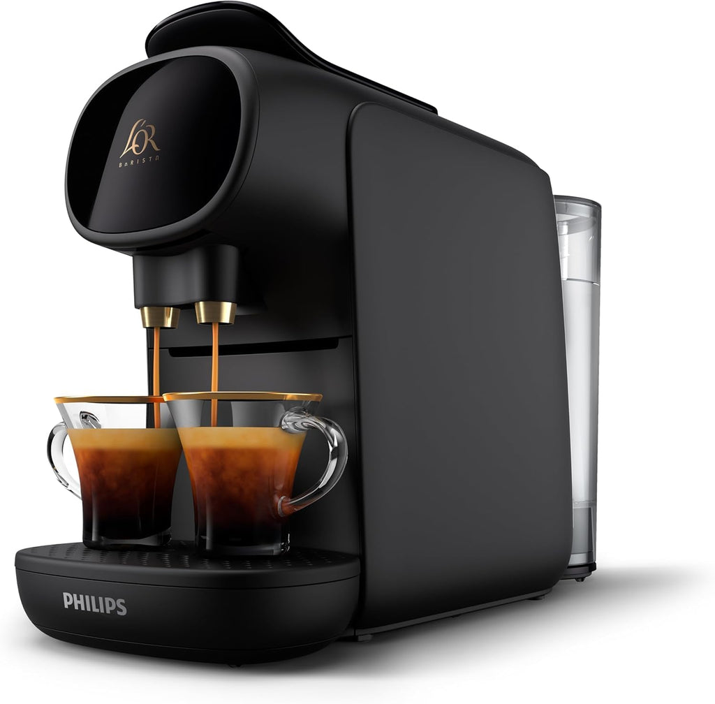 Torano - L'Or Barista Cafetière à capsules Sublime - machine à café à 19 bars, Noir LM9012/60